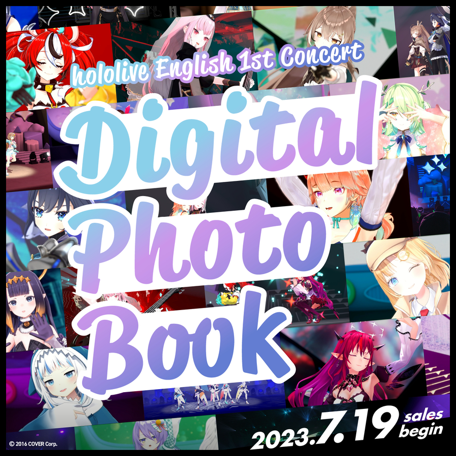 hololive English 1st Concert -Connect the World - Digital Photo Book
