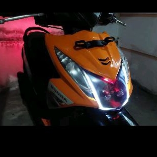 projie beat karbu lampu sorot d2 laser beat karbu