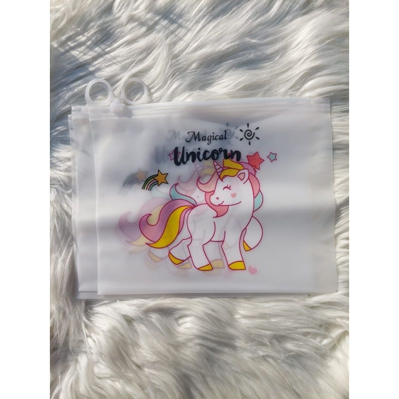 

Pouch zipper Tempat Pensil Unicorn / Tas Kosmetik / Zipper Bag / Pouch Serbaguna