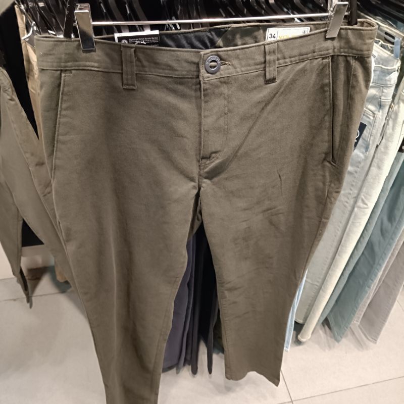 Celana panjang volcom Slim stretch pants