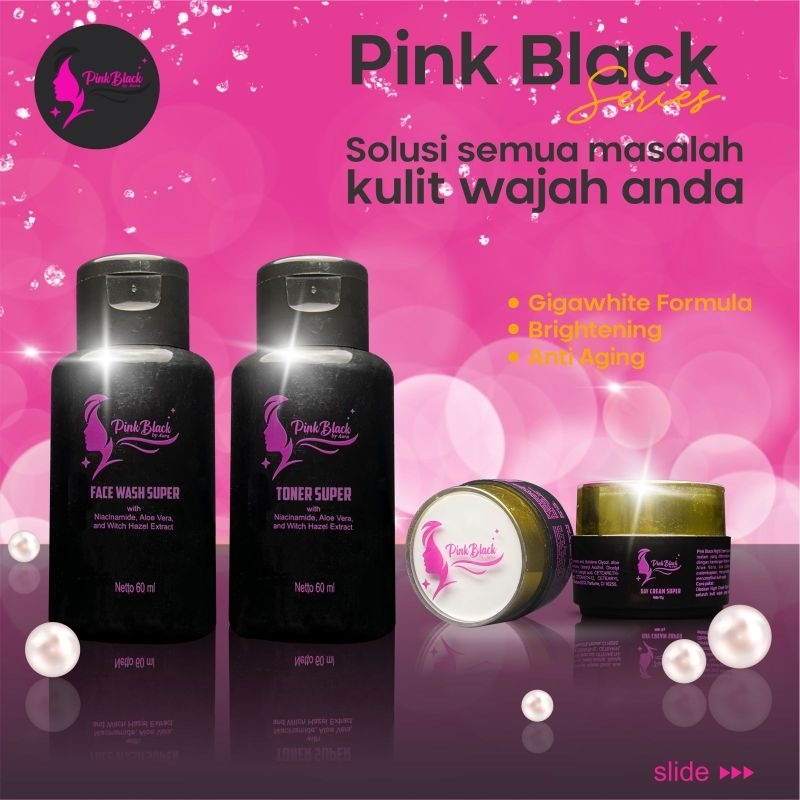 Skincare PinkBlack by Aura BPOM