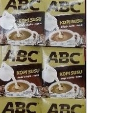 

KOPI SUSU INSTAN ABC KOPI ISI 5 BOX