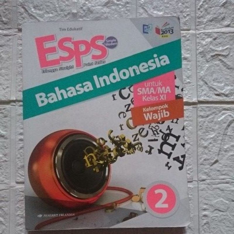esps bahasa indonesia sma/ma kelas 11 erlangga
