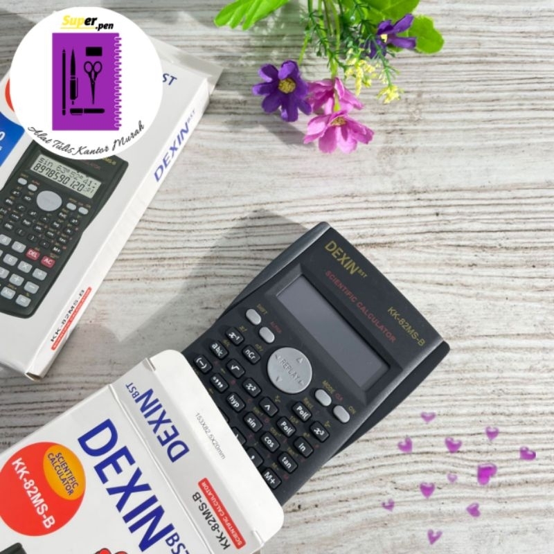 

KALKULATOR SCIENTIFIC DEXIN KK-82MS-B CALCULATOR ALAT MENGHITUNG SIMPLE LENGKAP PERLENGKAPAN ATK DAN SEKOLAH ALKALINK SUPER MURAH