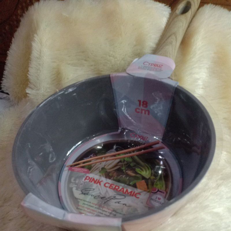 Cypruz Saucepan Pink Size 18cm