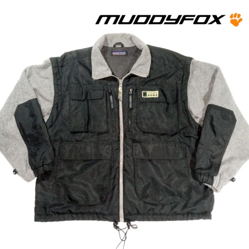 Jaket Tactical, Utility Jacket, Multi Jaket (jaket + vest) Jaket multi poket dari MUDDY FOX