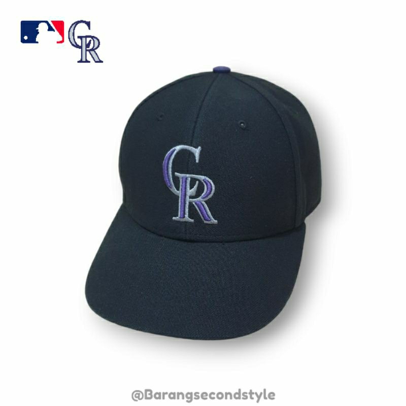 topi snapback colorado rockies mlb , 47 brand