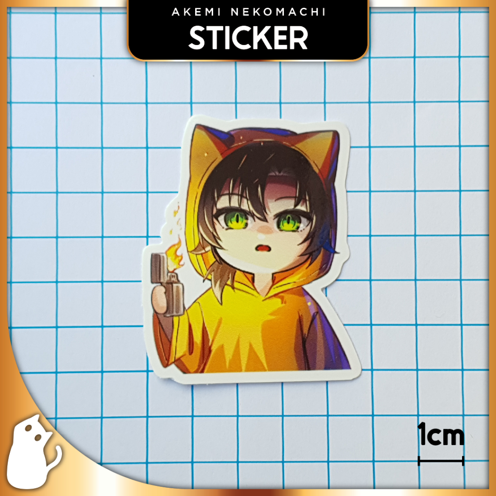 

GELAP - Akemi Nekomachi Sticker Vtuber