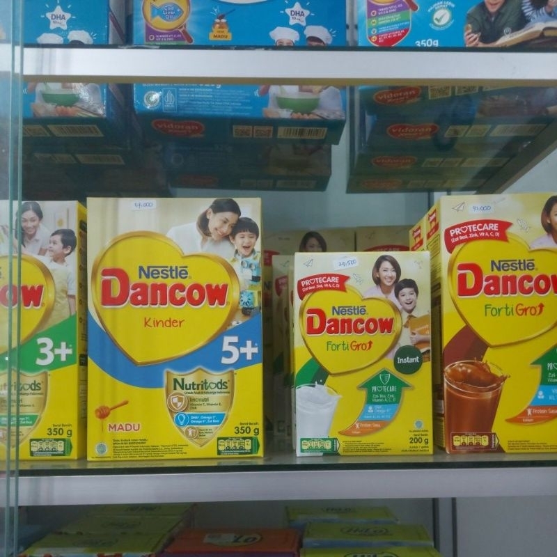 SUSU DANCOW 1+ 3+ 5+ INSTAN COKLAT