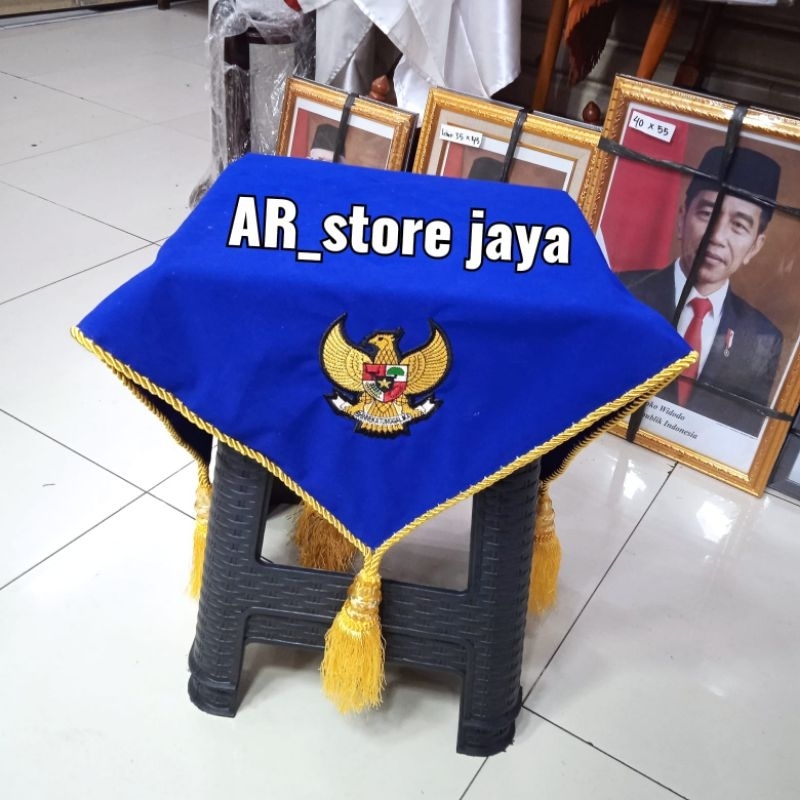 

alas baki upacara alas baki motif bandulan alas baki paskibra