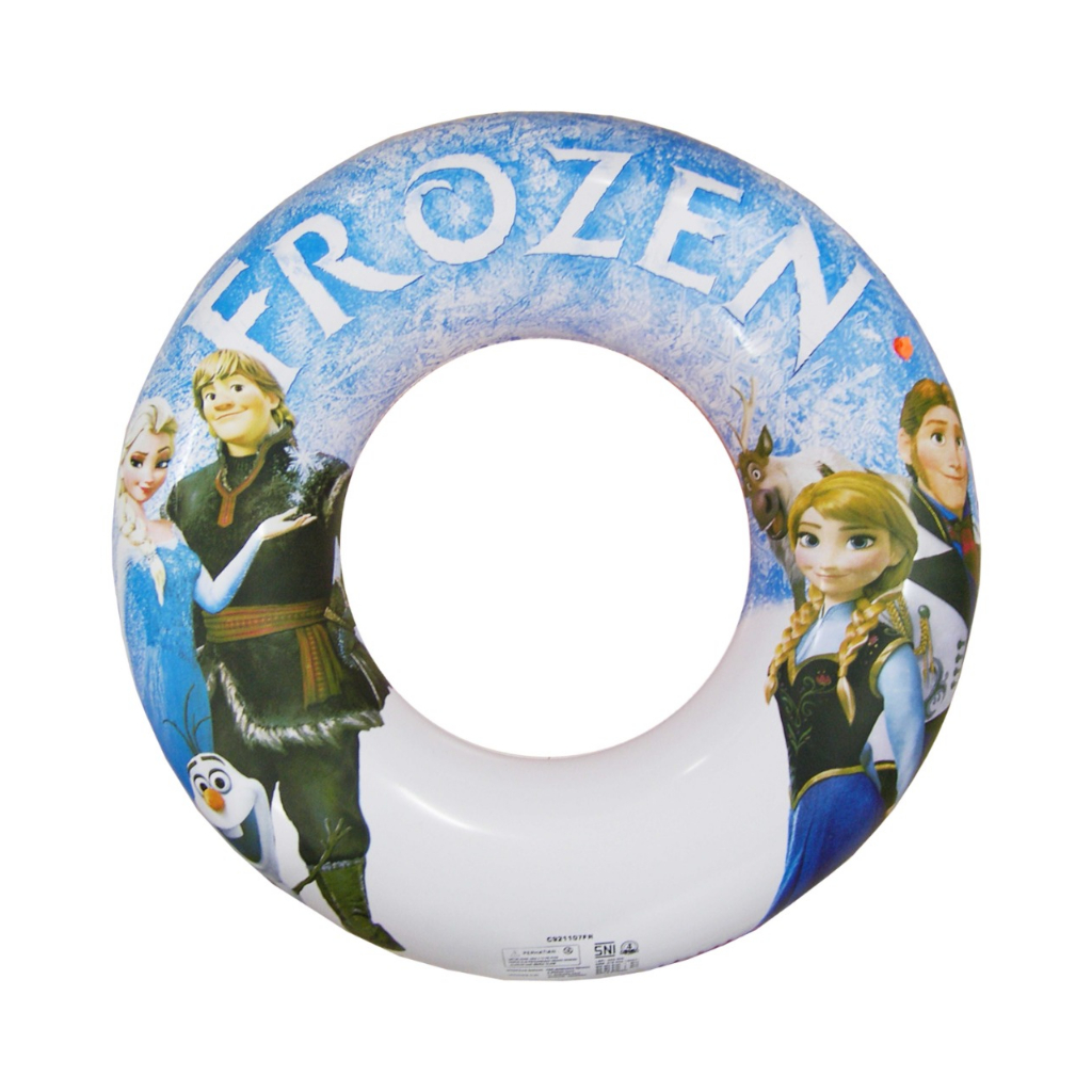 1 Lsn BAN RENANG BULAT 60cm FROZEN RUSTER (SR)  ban renang Bulat pelampung float