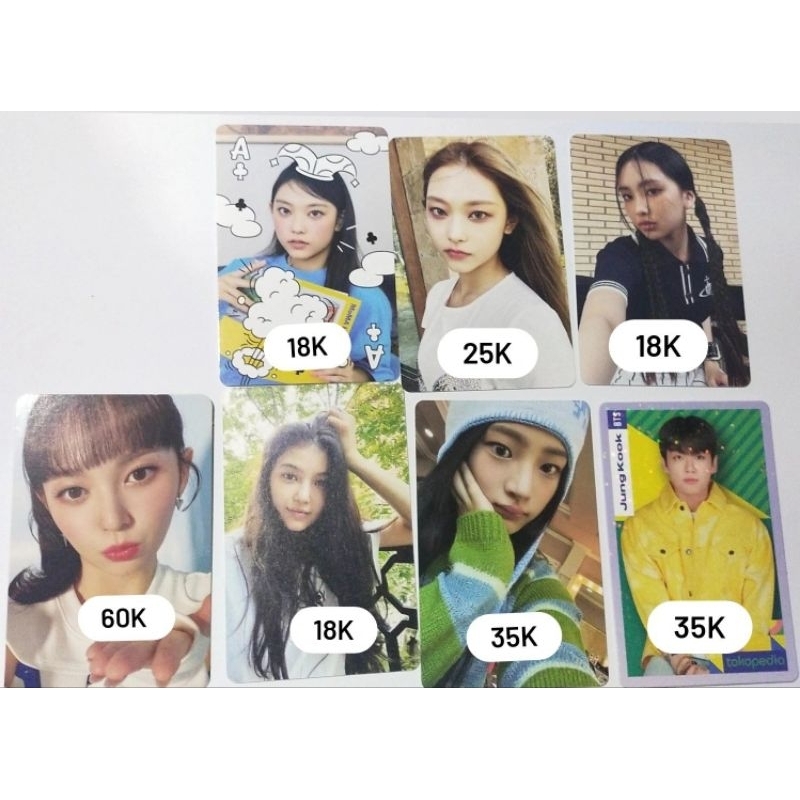 New Jeans Haerin Danielle Hyein Minji 1st ep SG 23 Jungkook Mashiro Kep1er BTS clearance sale