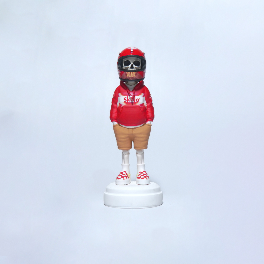 SKILLO FIGURE JHON THE HANDSOME RED KAT Series