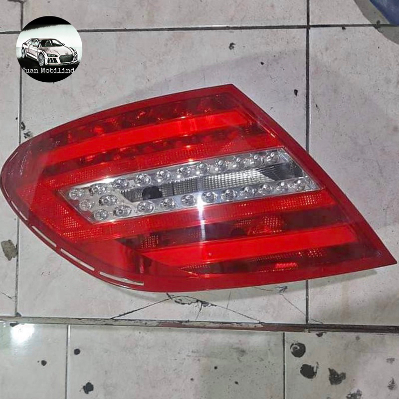 Stoplamp Lampu Belakang Mercy C Class C200 C250 Facelift Led Original