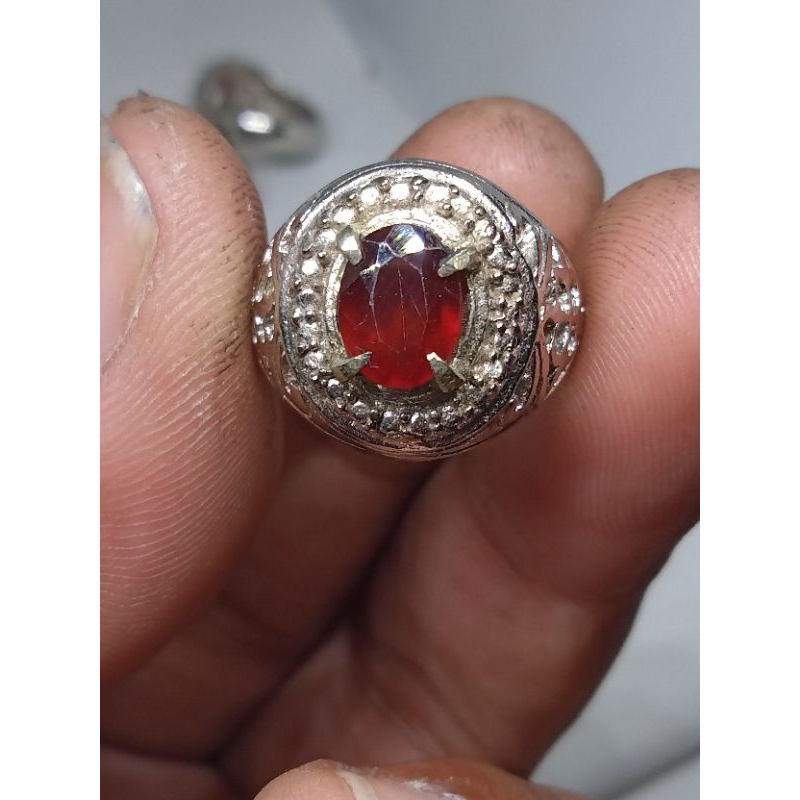 natural hessonite garnet