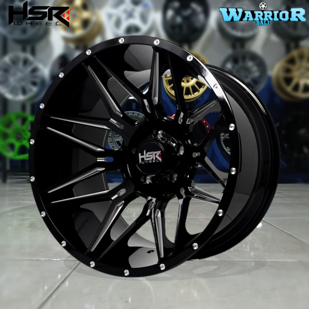 Velg Mobil Jeep Rubicon Ring 20 Lebar 12 ET-44 Pcd 5x127 HSR FG TETSU R20