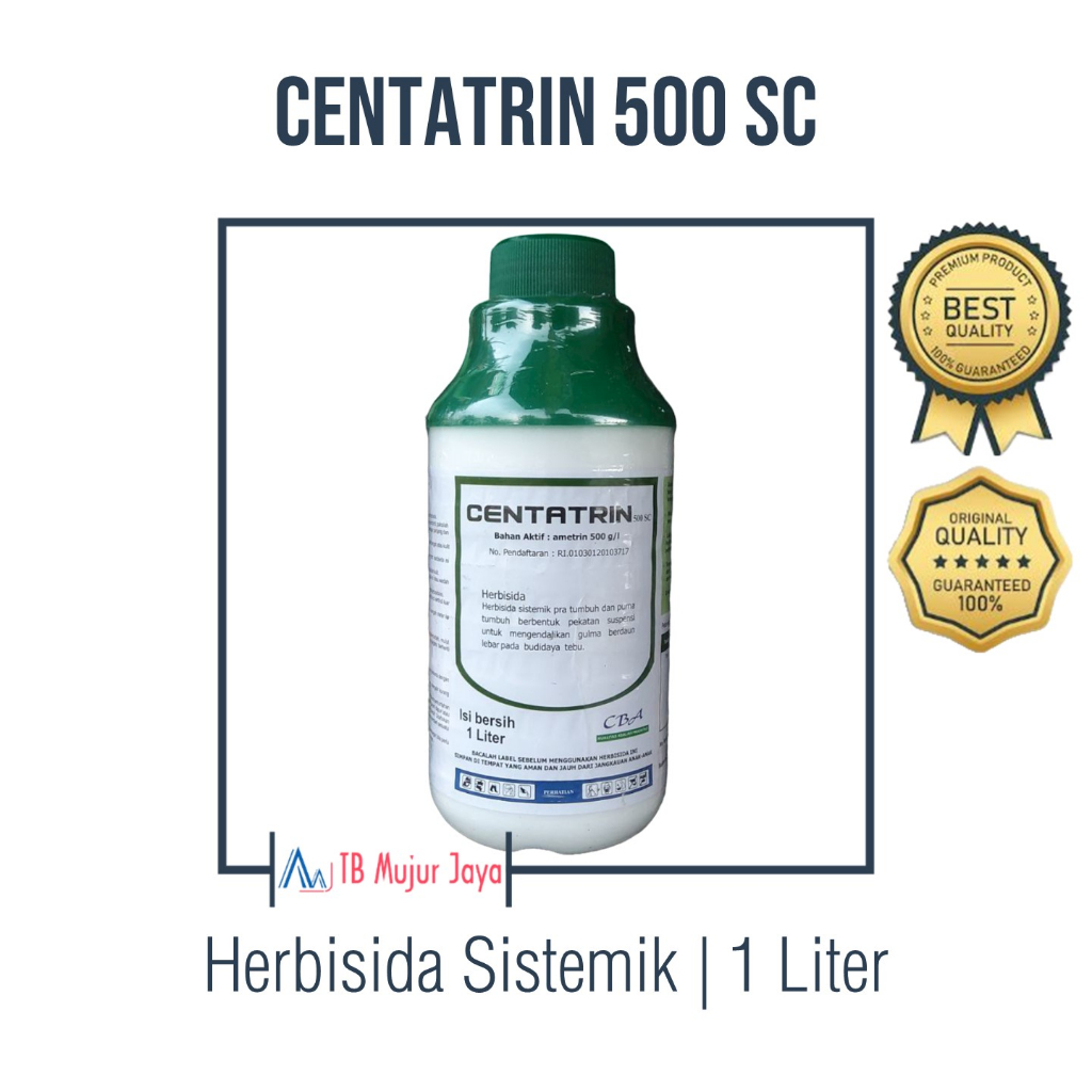 Centatrin 500 Sc Herbisida Pembasmi Rumput Sistemik Tebu 1 Liter