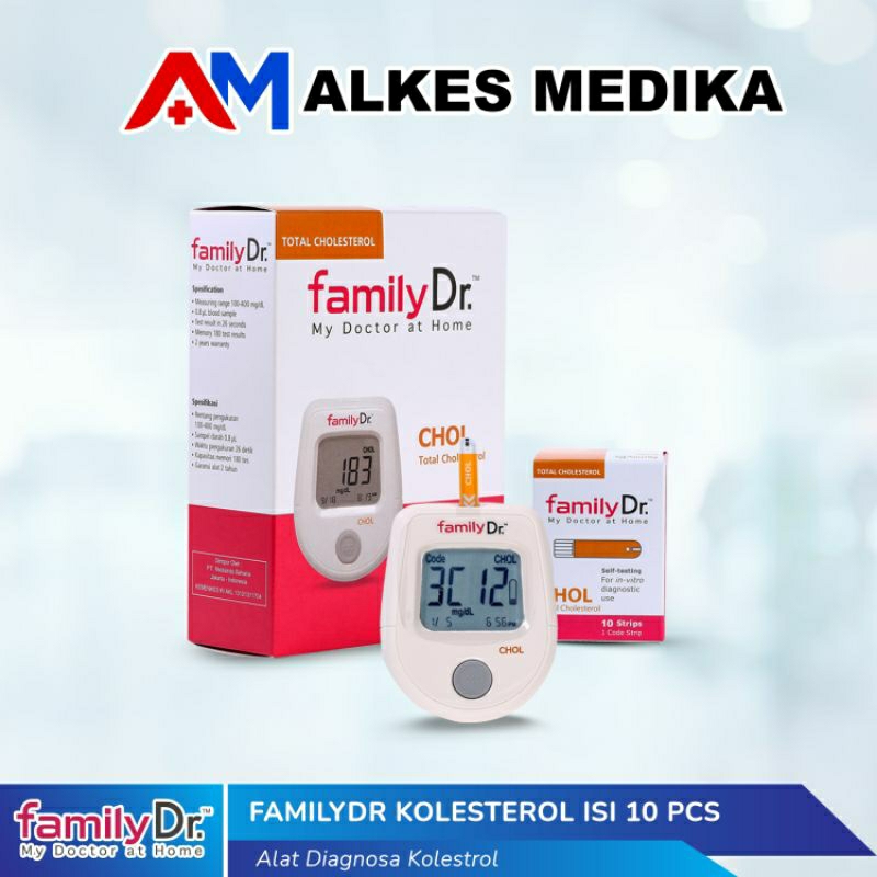 Alat Family Dr Cholesterol / Family Dr Cholesterol / Family Dr / Cek Cholesterol