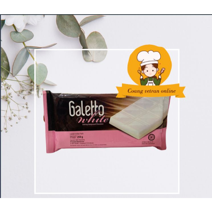 

galetto white compound 250 gr