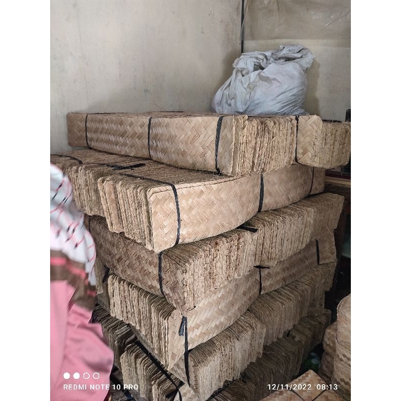 Besek bambu sirip 100×15cm  murah meriah untuk walet