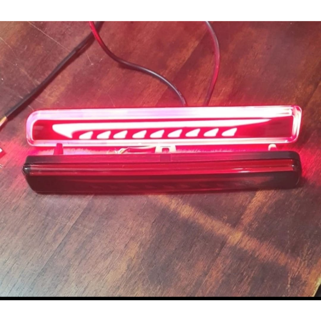 LAMPU REFLEKTOR LED BUMPER BELAKANG MOBIL NEW RUSH / LUXIO