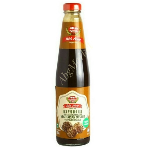 

Woh Hup Vegetarian Mushroom Sauce / Saos Jamur / Saus Tiram Oyster Vegetarian 500 ml