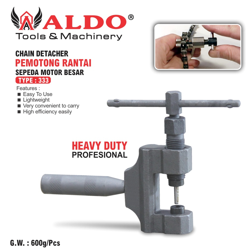 PEMOTONG RANTAI MOTOR BESAR 333 / ALAT POTONG RANTAI MERK ALDO