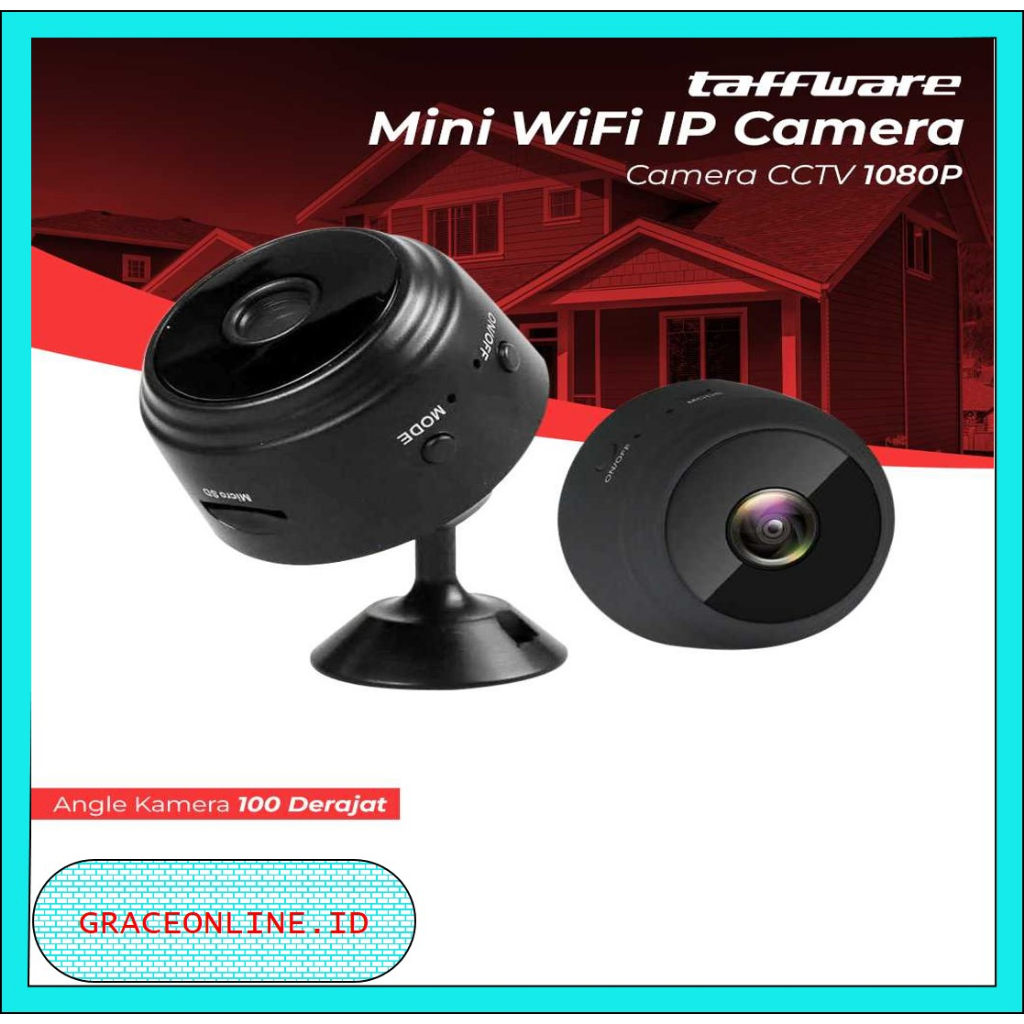 Taffware Mini Wifi Ip Camera Cctv 1080p Camera Cctv Ip Camera Wifi Kamera Cctv Cctv Wifi Cctv Mini C