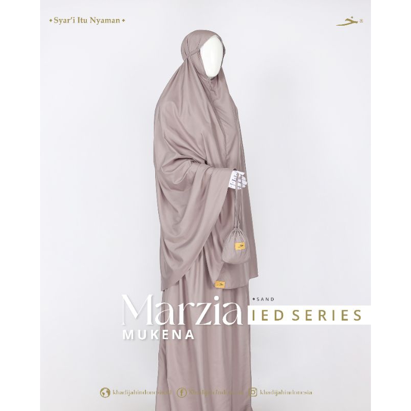 Mukena Minor Defect Marzia | Prayer Robe | Ciara Silk Premium | Mukena Travel