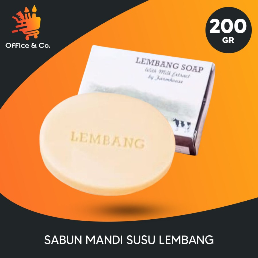 Sabun mandi Susu Lembang Farmhouse Soap extract milk
