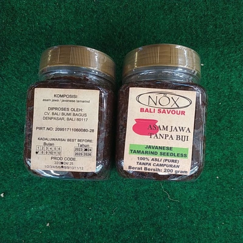 

Asam Asem Jawa Tanpa Biji 200 gram Javanese Tamarind Seedles
