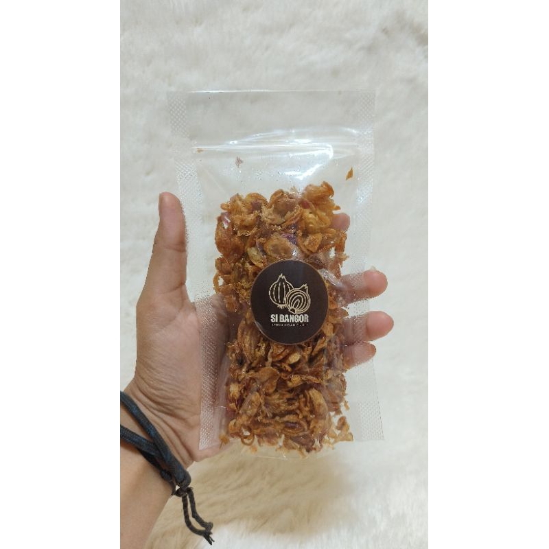 

Bawang Goreng 100% bawang asli tanpa campuran apapun