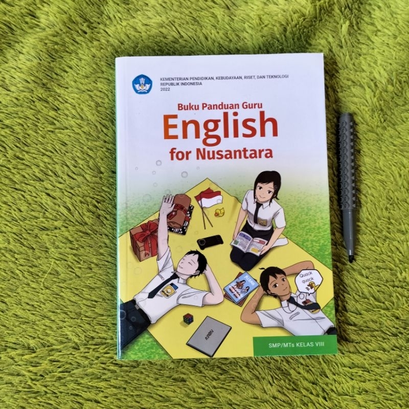 ORIGINAL BUKU GURU BAHASA INGGRIS KELAS 8 SMP KURIKULUM MERDEKA