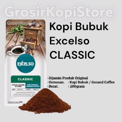 

Kopi Excelso Classic Bubuk 200g