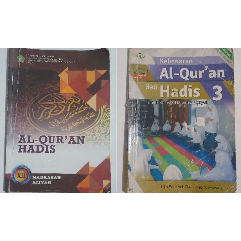 

Buku Alqur'an Hadist SMA Kelas 12 Aqila
