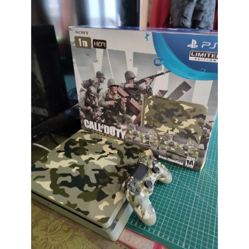 PS4 Slim Limited Edition COD Hen 6.72 1TB