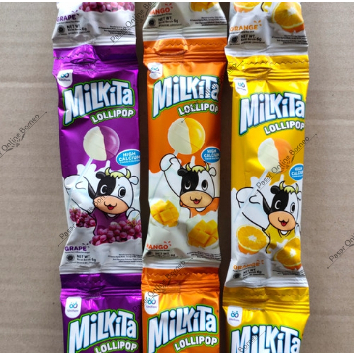 

Permen Milkita Lolipop 10 pcs