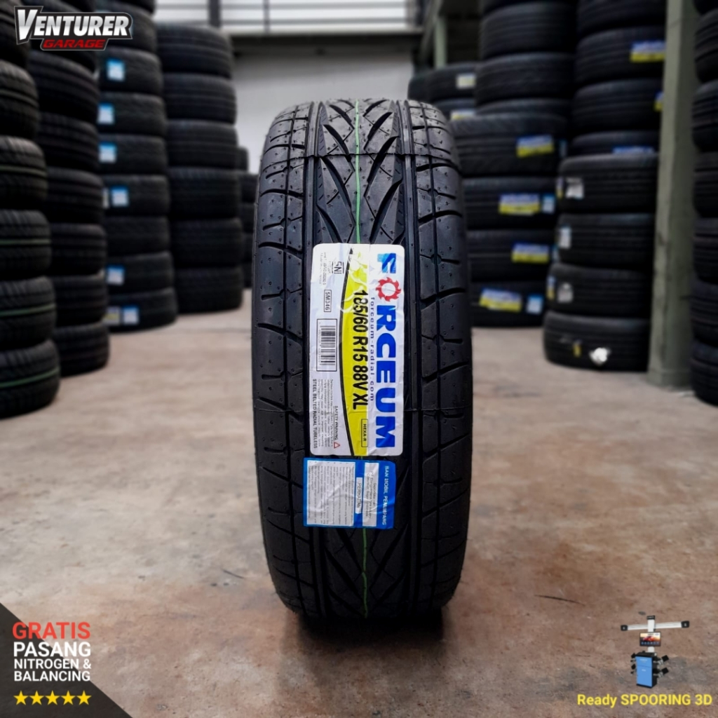 ban mobil ukuran 185 60 R15 forceum hexa-r ban yaris