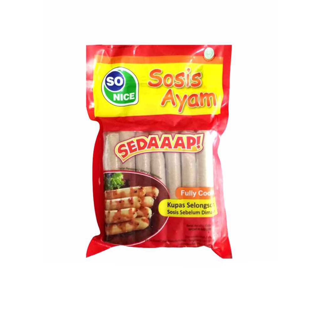 

So Nice Sosis ayam 375gr