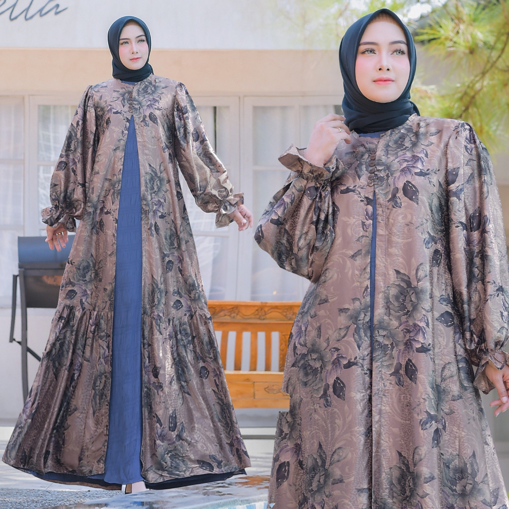 Dress Inner + Outer Wanita Dress Wanita Dress Inner Wanita Dress Outer Wanita Dress Set