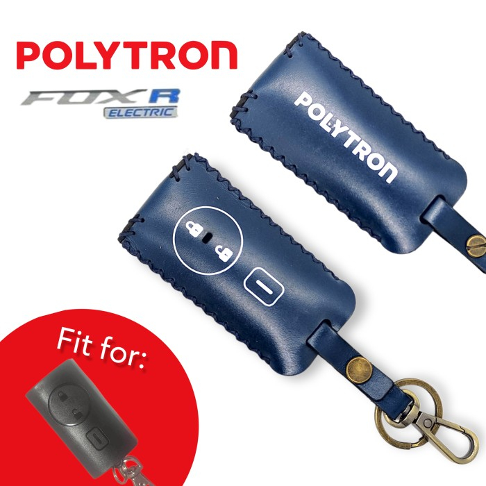 POLYTRON FOX-R Leather Case Motor Listrik Keyless Remote