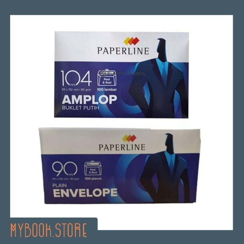 

Amplop Paperline 90 Bulket Putih / Amplop Paperline 104 Bulket Putih