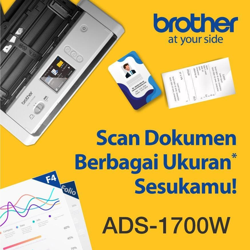 Scanner Brother ADS 1700W