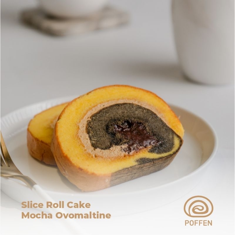 

Roll Mocha Ovomaltine Slice