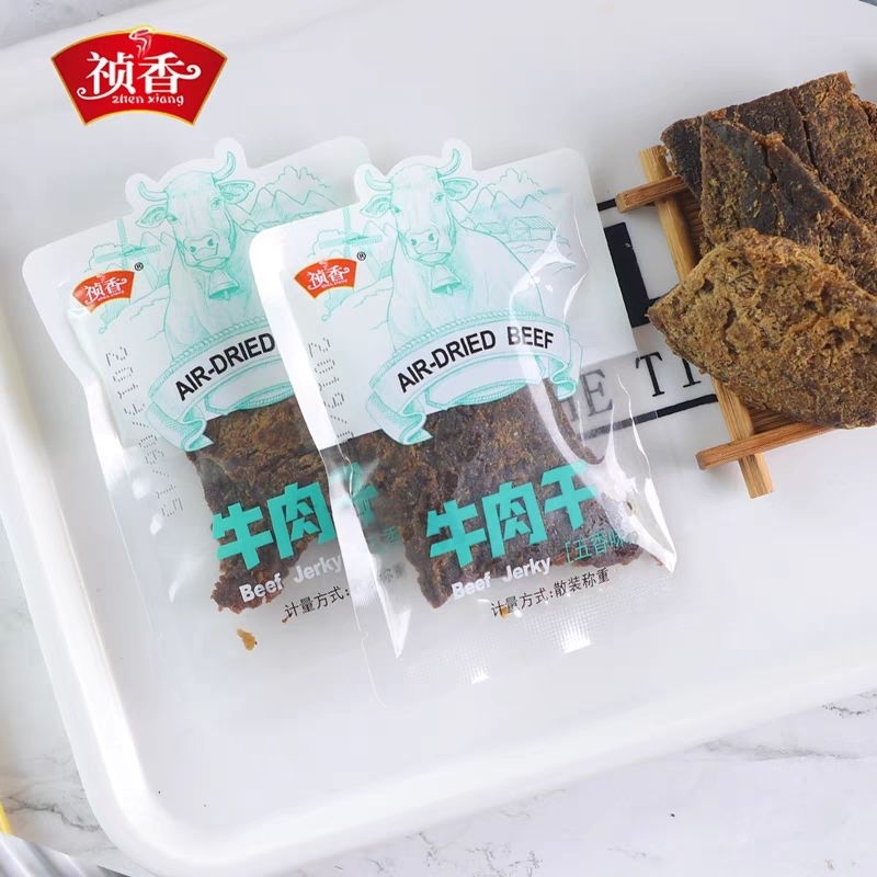 

dendeng beef siap saji wu xiang 250g/祯香牛肉干 五香味