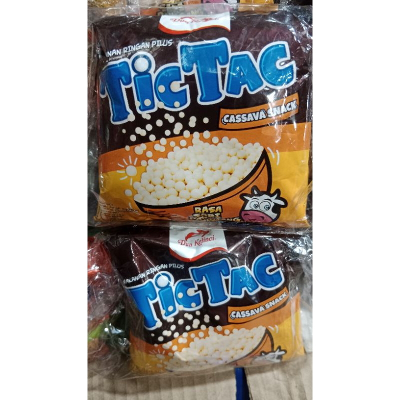 

Snack pilus TIC TAC dua kelinci Renteng (18gr)