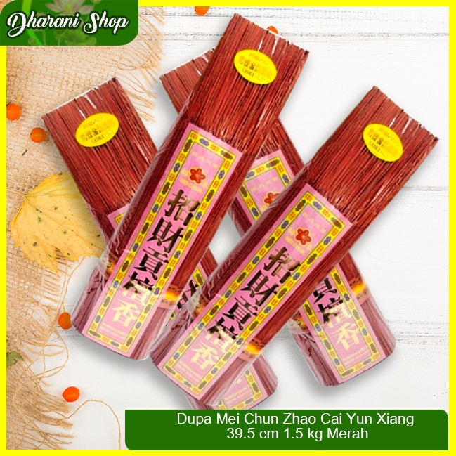 Dupa/hio Wangi Harum Mei Chun Zhao Cai Yun Xiang 39.5 cm 1.5 kg Merah