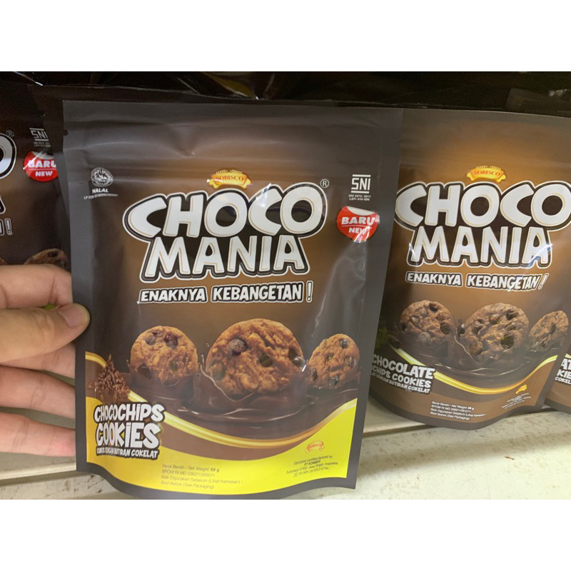 

CHOCO MANIA RICH CHOCOLATE CHOCOCHIPS COOKIES 69g