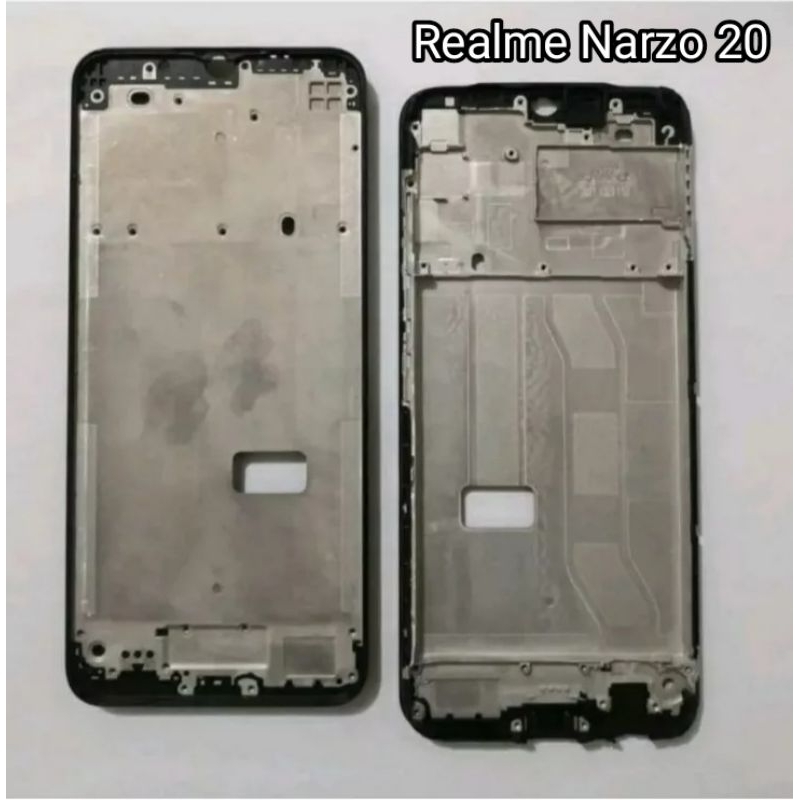 Frame tulang tengah Realme Narzo 20 Midle frame tulang lcd tatakan mesin