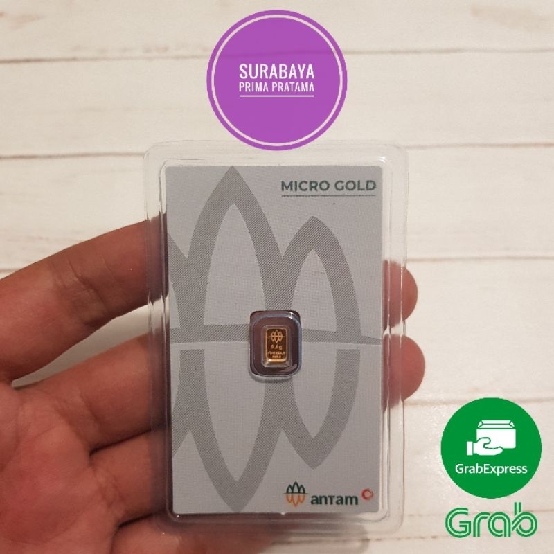 LM Logam Mulia Emas Micro Gold Antam x Hartadinata Abadi 0,1 / 0.1 gr gram Premium Series